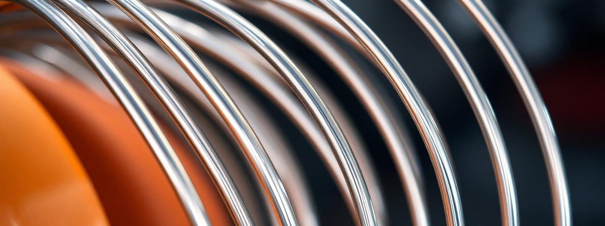 Resistance wire coiled for element winding